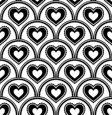 Symmetrical seamless patternのイラスト素材