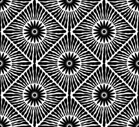 Seamless boho inspired patternのイラスト素材