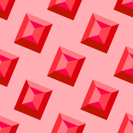 Ruby seamless pattern. Decorative illustration, good for printing.  
Colorful wallpaper vector. Great for label, print, packaging, fabric.のイラスト素材