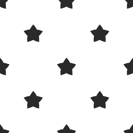 Vector seamless pattern with pink and blue stars.のイラスト素材
