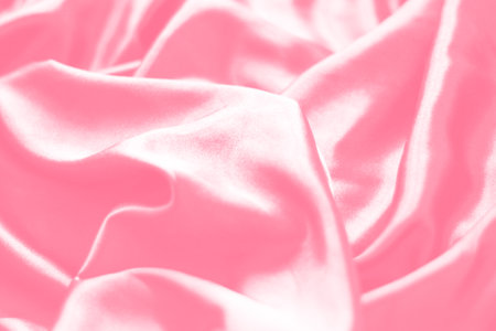 Viva Magenta toned colour monochrome texture fabric. Monochrome color background. Trendy color 2023.の写真素材