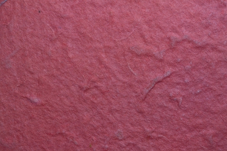 Close-up Red color of Thai fiber paper textureの写真素材