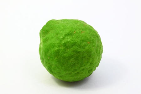 Bergamot on the white backgroundの写真素材