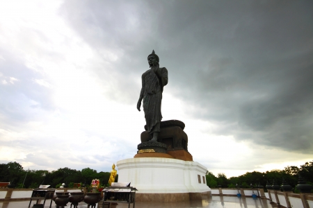Big Buddha Statue, Puthamonthon,Nakhon Pathom, Thailandの写真素材