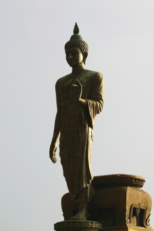 Big Buddha Statue, Puthamonthon,Nakhon Pathom, Thailandの写真素材