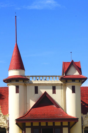 Sanam chan Palace, Nakhon Pathom Province,Thailandのeditorial素材
