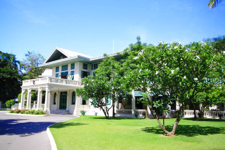 Sanam chan Palace, Nakhon Pathom Province,Thailandのeditorial素材