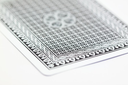 Playing card back sideの写真素材