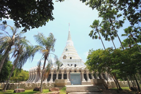 Pagoda of temple in Thailandの写真素材