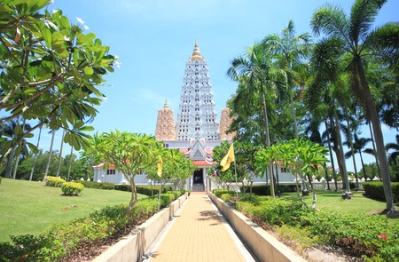 Pagoda of temple in Thailandの写真素材