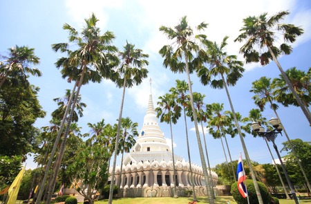 Pagoda of temple in Thailandの写真素材