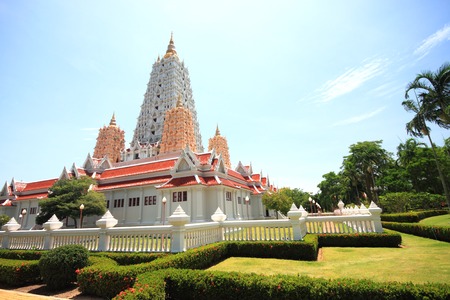 Pagoda of temple in Thailandの写真素材