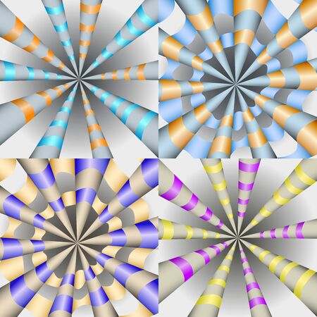 set of abstract web backgrounds for broshure. Vector illustrationのイラスト素材
