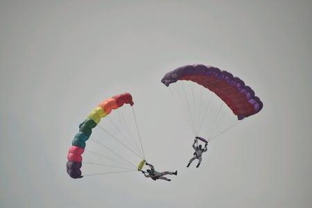 Skydiving by airforce