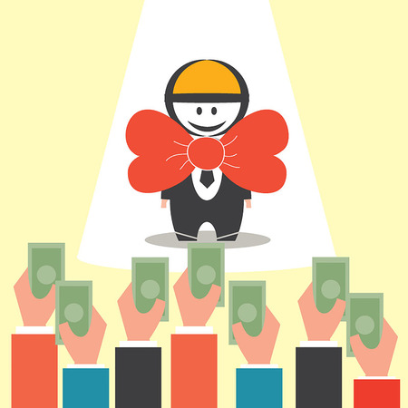 Excellent Business Manのイラスト素材