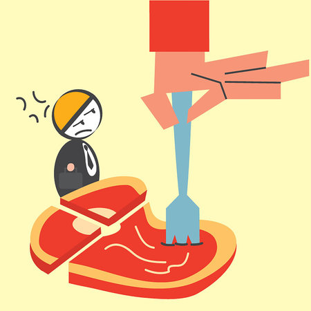 Market Shareのイラスト素材