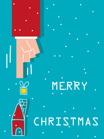 Merry christmasのイラスト素材