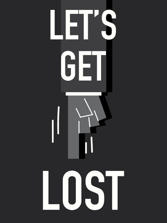 Words LOSTのイラスト素材