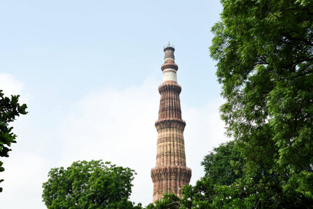 Qutub Minar, New Delhiのeditorial素材