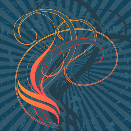 floral backgroundのイラスト素材