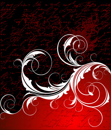 floral backgroundのイラスト素材