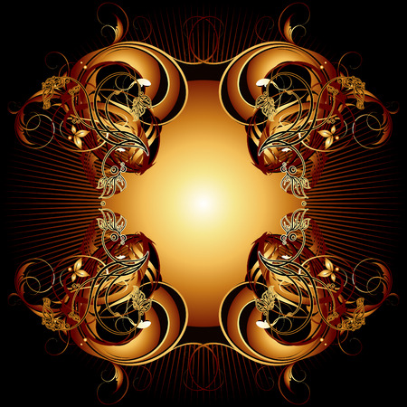 ornate frameのイラスト素材