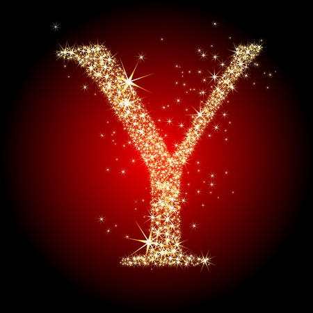 letter star Yのイラスト素材