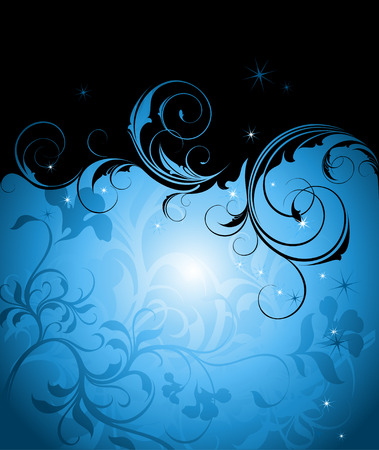 floral frameのイラスト素材