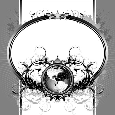ornate frameのイラスト素材