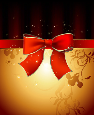 celebrate bow backgroundのイラスト素材