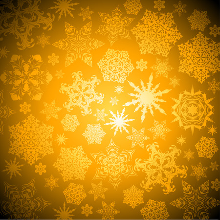 christmas snowflakes backgroundのイラスト素材