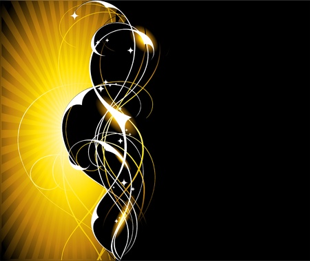 floral frameのイラスト素材