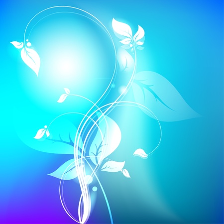 floral frameのイラスト素材