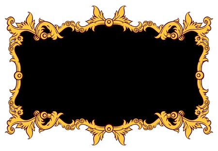 ornate frameのイラスト素材