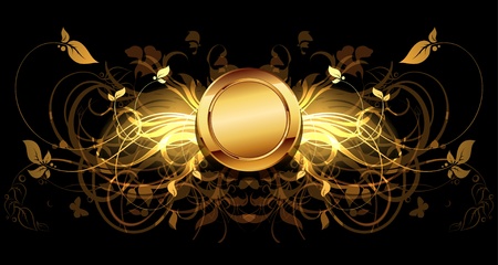 ornamental shieldのイラスト素材