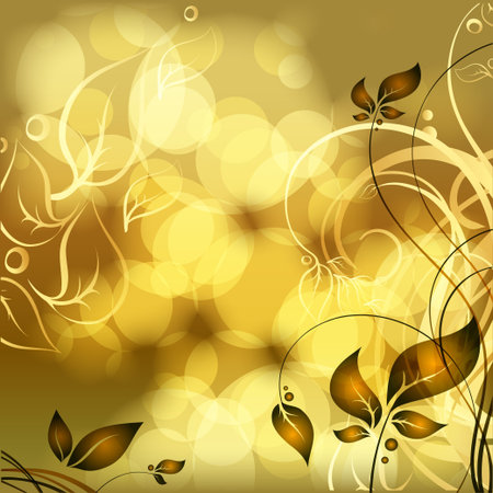 floral frameのイラスト素材
