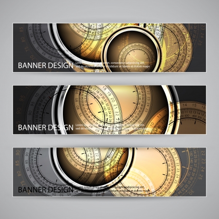 banner designのイラスト素材