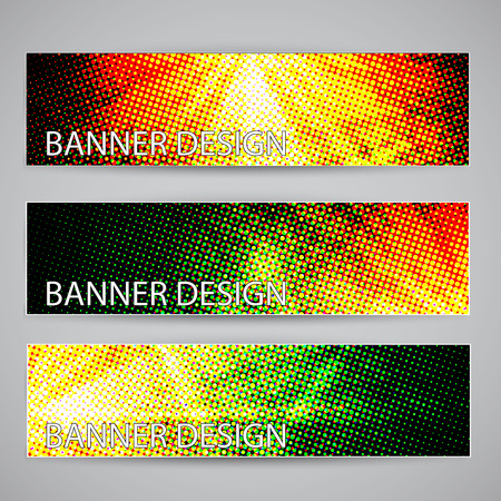 banner designのイラスト素材