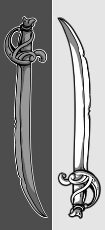 ancient sabersのイラスト素材