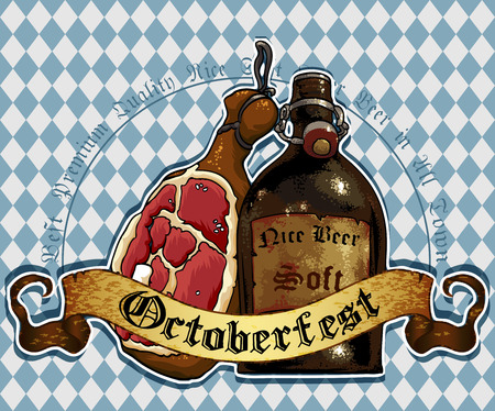 beer backgroundのイラスト素材