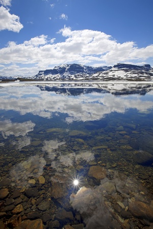 Haukeli in the summerの写真素材