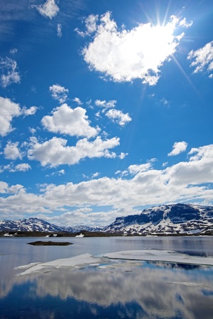 Haukeli in the summerの写真素材