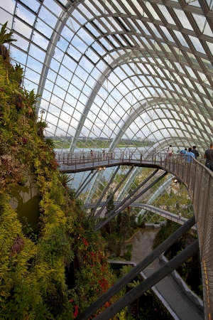 SINGAPORE - JAN 23: Enormous Conservatory のeditorial素材