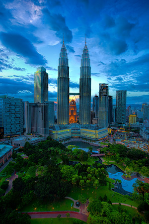 Kuala Lumpur Skylineのeditorial素材