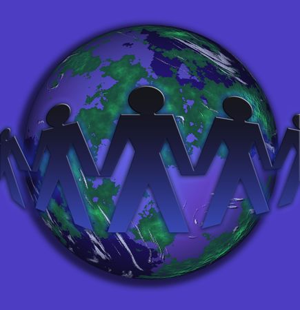The world unitedの写真素材