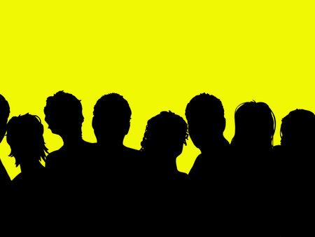 Audience - vectorの写真素材