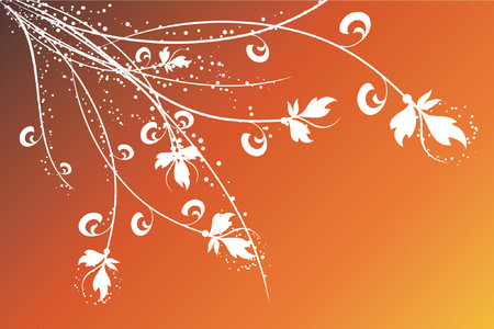 Floral abstract - vectorのイラスト素材