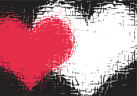 Grunge love - vectorのイラスト素材