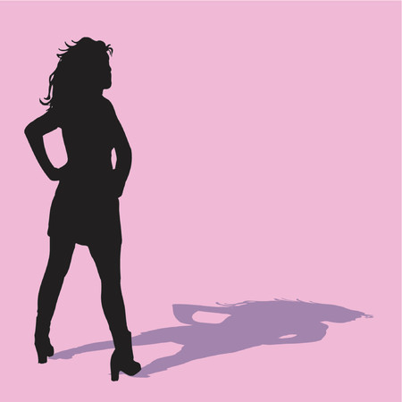 Sexy female - vectorのイラスト素材