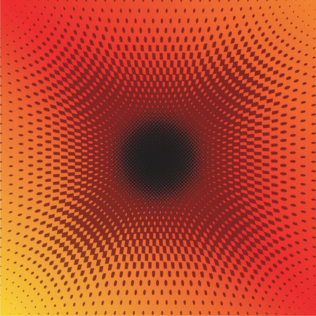 Halftone dots - vectorのイラスト素材